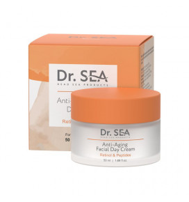 Dr. Sea kremas veidui Anti Aging dieninis Retinolis ir peptidai, 50 ml