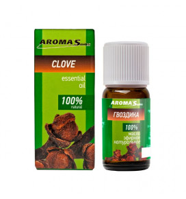 AROMA'SAULES gvazdikėlių (kvapniojo gvazdikmedžio) eterinis aliejus, 10 ml