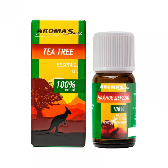 AROMA'SAULES arbatmedžių eterinis aliejus, 10 ml