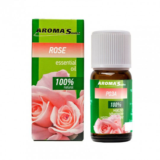 AROMA'SAULES rožių eterinis aliejus, 10 ml