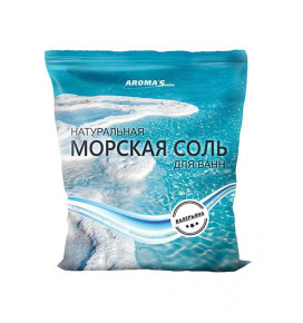 AROMA'SAULES vonios druska natūrali su valerijonu, 1 kg
