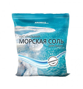AROMA'SAULES vonios druska natūrali su kadagiu, 1 kg