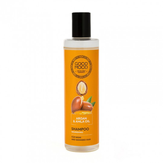 GOOD MOOD plaukų šampūnas Argan & Amla oil, 280 ml