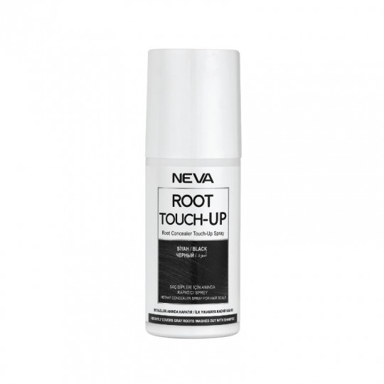 NEVA Root Touch Up purškiklis plaukų šaknims dažyti Juoda, 75 ml