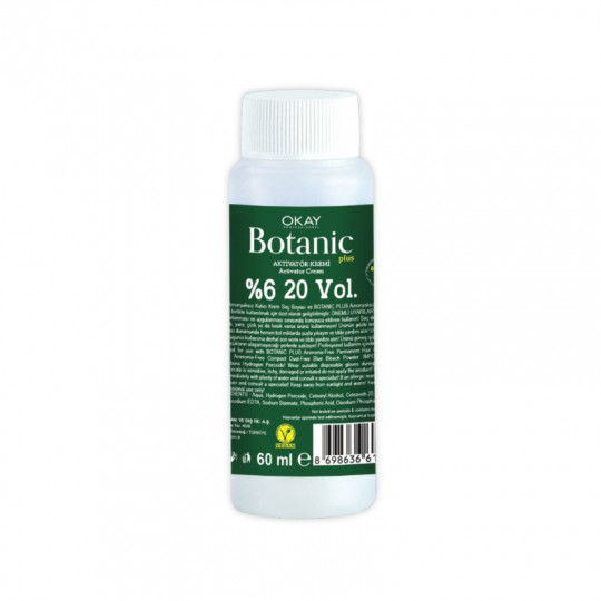 BOTANIC Plus oksidantas plaukams 6%, 20 VOL, 60 ml