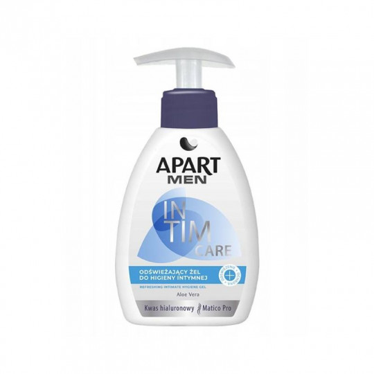 APART MEN INTIM CARE intymios higienos prausiklis gaivinamasis, 300 ml