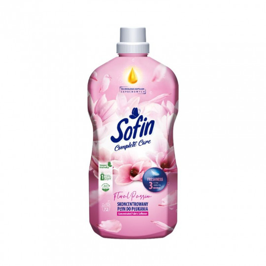 SOFIN COMPLETE CARE audinių minkštiklis Floral Passion, 1,8 l