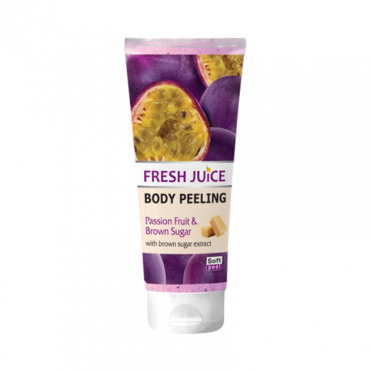 FRESH JUICE kūno šveitiklis Passion Fruit & Brown Sugar, 200 ml