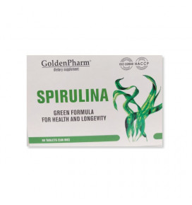 GOLDEN PHARM spirulina 500 mg, N 60