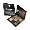 7 DAYS B.COLOUR WE Eyeshadow Palette 9 Shades/ 01 Queen Alexa, 9х1 g