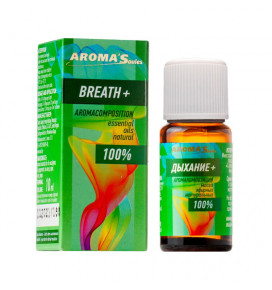 AROMA'SAULES eterinių aliejų kompozicija Kvėpavimas +, 10 ml