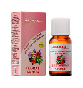 AROMA'SAULES eterinių aliejų kompozicija Gėlių aromatas, 10 ml