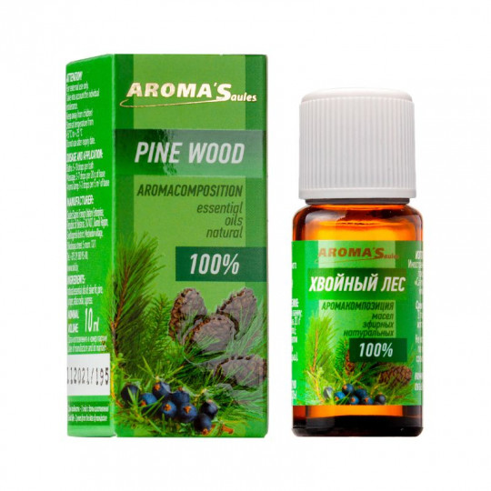 AROMA'SAULES eterinių aliejų kompozicija Spygliuočių miškas, 10 ml