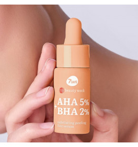 7 DAYS My Beauty Week serumas veidui šveičiamasis AHA 5%+BHA 2%, 20 ml