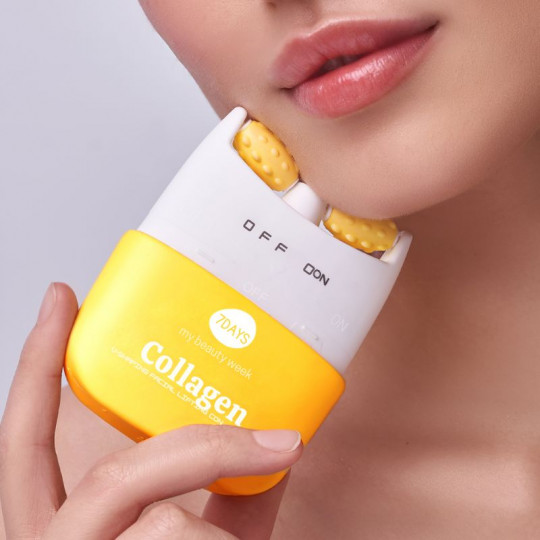 7 DAYS My Beauty Week kremas-koncentratas su voleliu veidui, liftingo efektas Collagen, 40 ml