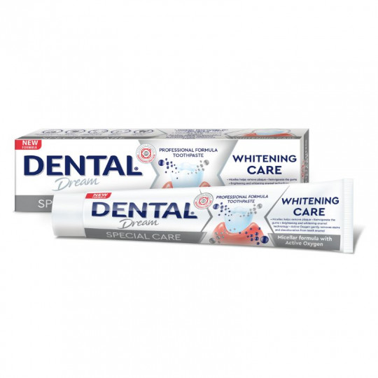 DENTAL DREAM dantų pasta Special care Whitening, 75 ml