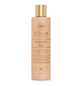 EOLIA dušo želė su hialurono rūgštimi ir bronziniu blizgesiu Gold Orchid, 250 ml