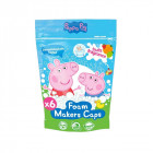 PEPPA PIG vonios putos braškių, citrinos, pomelo aromato, 6 vnt x 16 g