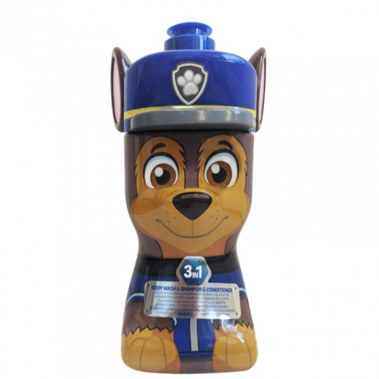 PAW PATROL dušo želė ir šampūnas su kondic. 3in1 Chase 3D, 400 ml