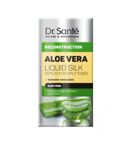 DR.SANTE serumas skystas šilkas besišakojančių plaukų galiukų priežiūrai Aloe Vera , 30 ml