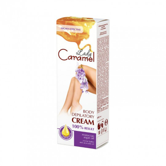 LADY CARAMEL depiliacinis kremas 100% Removal, 100 ml