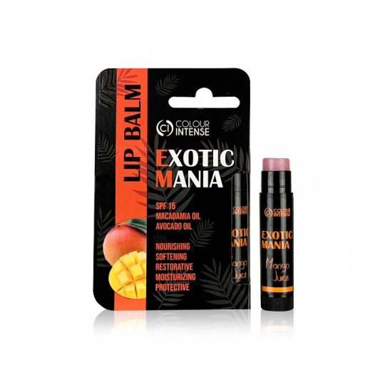 COLOUR INTENSE Exotic Mania lūpų balzamas Mangų sultys, 5 g