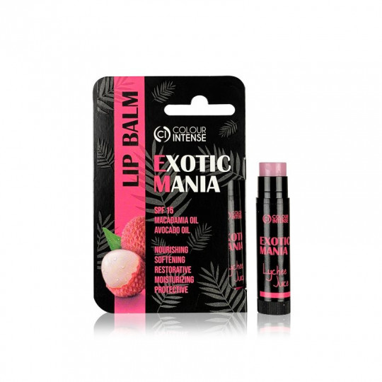 COLOUR INTENSE Exotic Mania lūpų balzamas Ličių sultys, 5 g