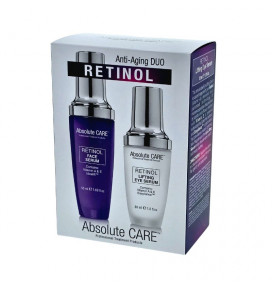 AC rinkinys: serumas veidui, serumas paakiams Anti Aging Retinol, 50 ml, 30 ml