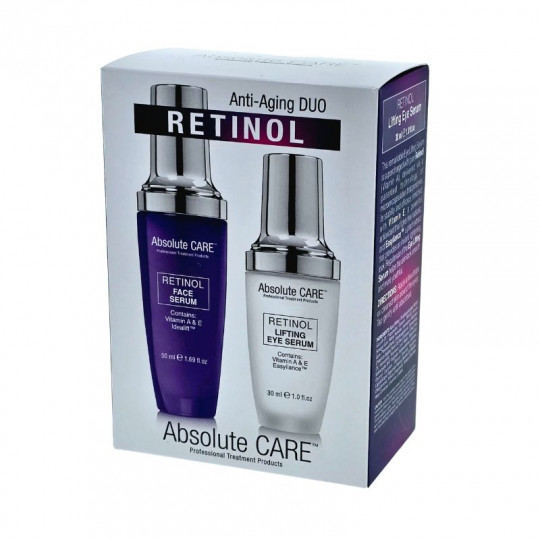 AC rinkinys: serumas veidui, serumas paakiams Anti Aging Retinol, 50 ml, 30 ml