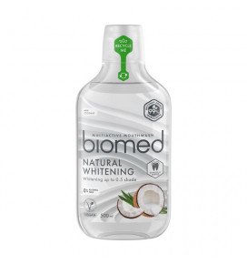 BIOMED NATURAL WHITENING mouthwash, 500 ml