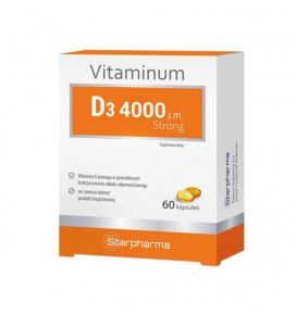 Vitaminas D3 4000 TV Strong 60 kaps. (1 dienoje)