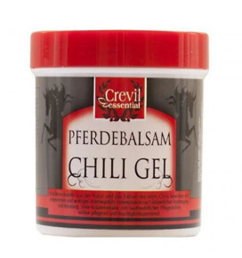 CREVIL Essential šildantis kūno gelis su čili ekstraktu, 250 ml