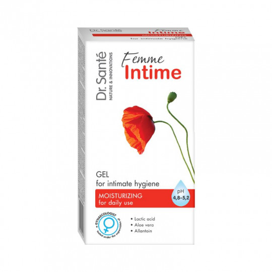 DR.SANTE gelis intymiai higienai drėkinamasis Femme Intime, 230 ml