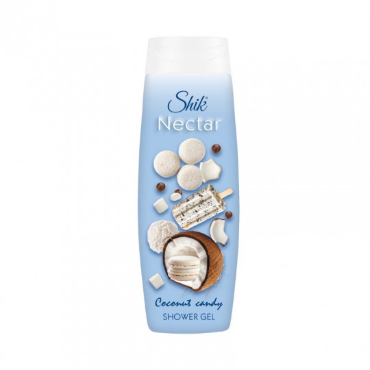 SHIK NECTAR dušo gelis Coconut candy, 400 ml