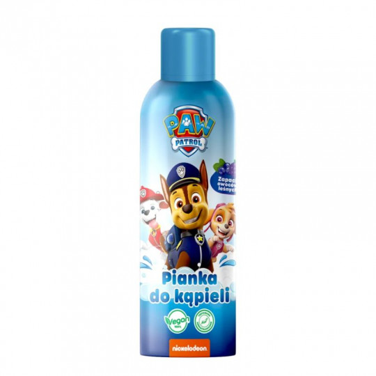 PAW PATROL prausimosi vonios putos miško uogų aromato, 200 ml