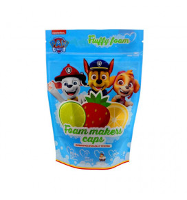 PAW PATROL vonios putų kapsulės braškių, citrinos, pomelo aromato, 6 vnt x 16 g