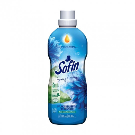 SOFIN audinių minkštiklis augaliniu pagrindu Spring Morning 0,8 l