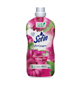 SOFIN audinių minkštiklis veganiškas su gėlių aromatu Floral Passion 1,4 l