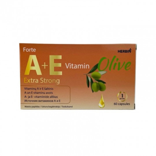 A+E OLIVE Forte Extra Strong 60 kap. HERBIN