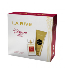 LA RIVE rinkinys moterims ELEGANT WOMAN (p/v 100 ml+dušo želė 100 ml)