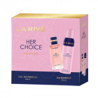 LA RIVE rinkinys moterims Her Choice (p/v 100 ml+deo 150 ml)