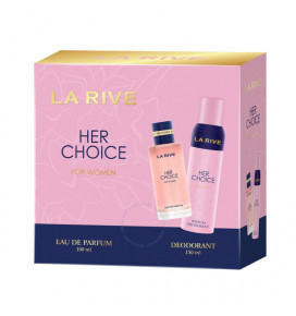 LA RIVE rinkinys moterims Her Choice (p/v 100 ml+deo 150 ml)