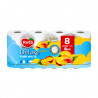 RUTA toilet paper white Pure Deluxe Mango 3 layers, 8 pcs