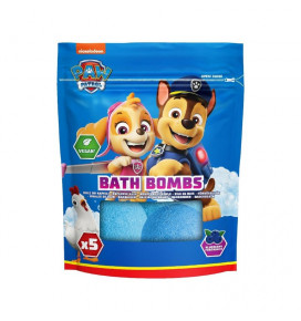 PAW PATROL vonios burbulai mėlynių aromato, 5 vnt x 50 g