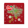 RUTA paper table napkins Christmas motive 33х33 cm 2 layers, 20 pcs