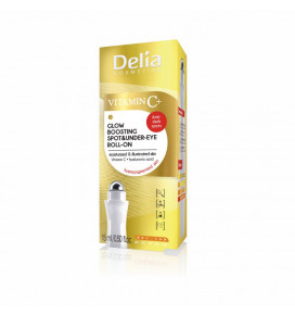 DELIA Vitamin C+ kremas paakiams rutulinis šviesinamasis, 15 ml