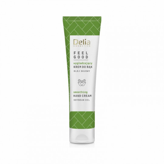 DELIA Feel Good kremas rankoms glotninamasis su sojos aliejumi, 100 ml