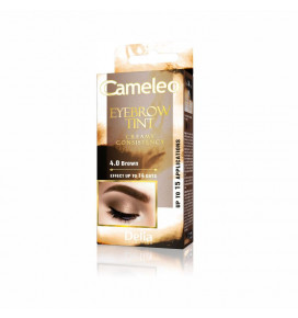 DELIA CAMELEO antakių dažai kreminiai 4.0 Ruda, 30 ml