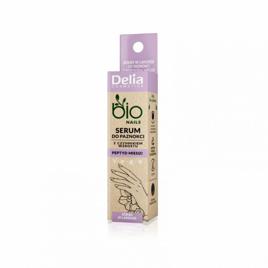 DELIA Bio Nails serumas nagams skatinantis augimą su peptidais, 11 ml