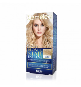 DELIA CAMELEO Blond Star Extreme plaukų šviesinimo milteliai 9 tonais, 90ml